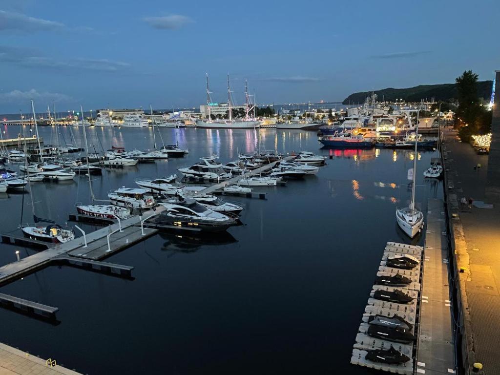 Apartament Faltom 26 Yacht Park Z Tarasem Gdynia Eksteriør billede
