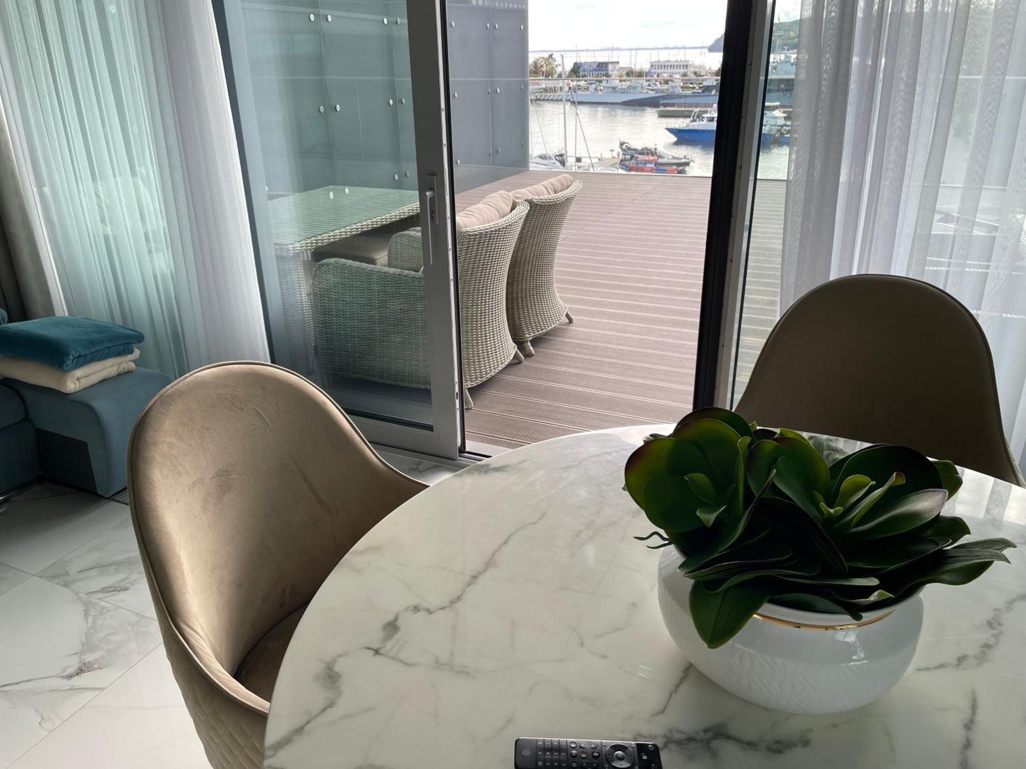 Apartament Faltom 26 Yacht Park Z Tarasem Gdynia Eksteriør billede