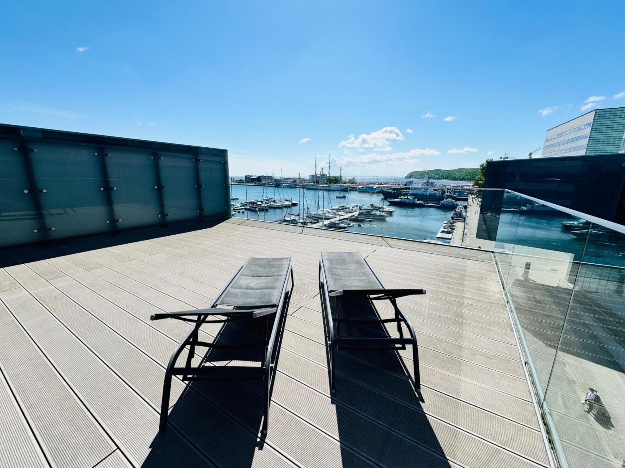 Apartament Faltom 26 Yacht Park Z Tarasem Gdynia Eksteriør billede
